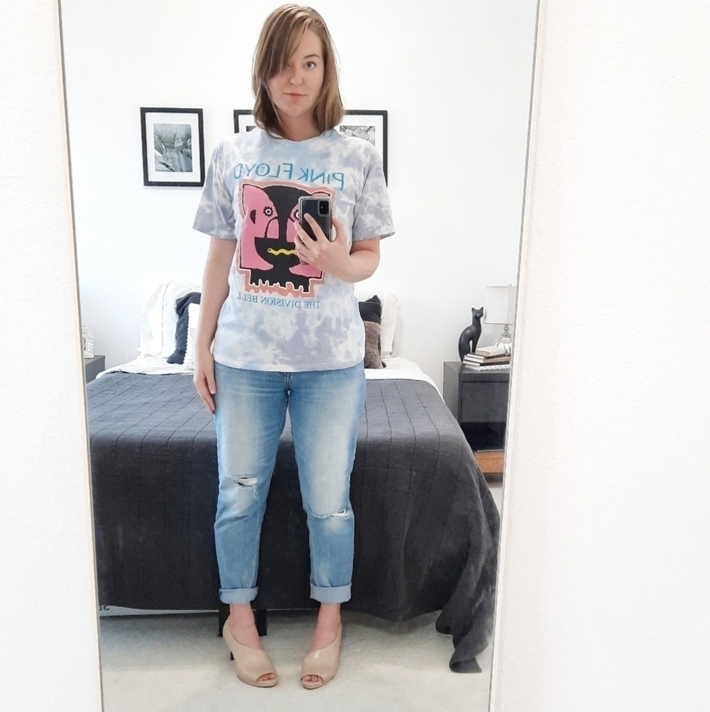 Pink Floyd The Division Bell Tiedye Band Tee S